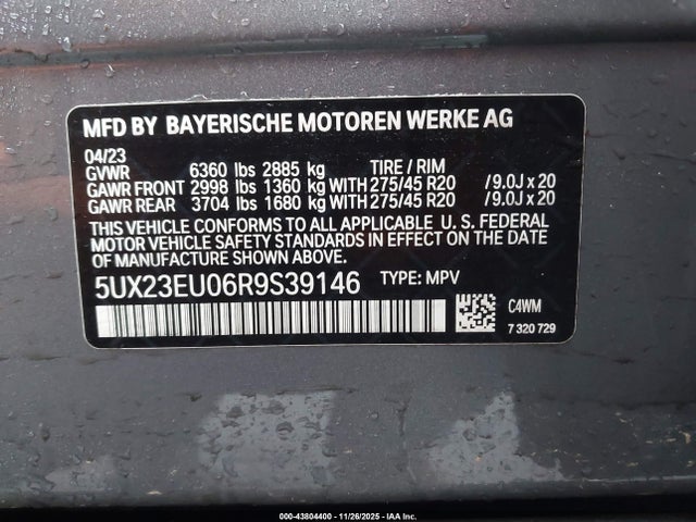 5UX23EU06R9S39146 BMW X5 Xdrive40i