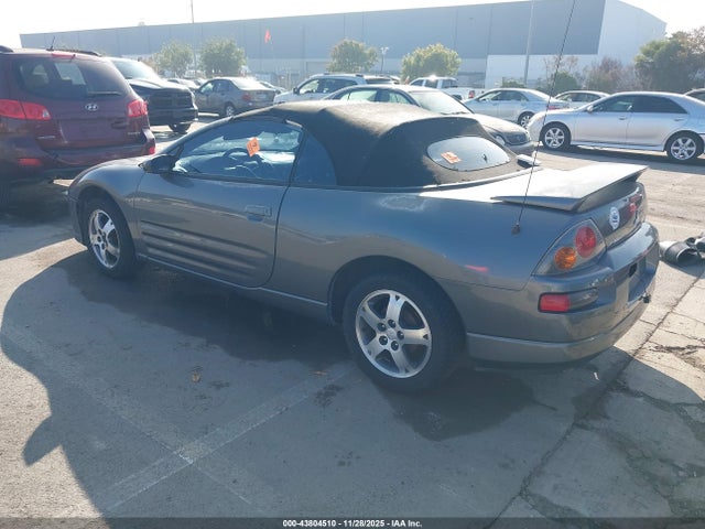 Продаж на аукціоні авто 2003 Mitsubishi Eclipse Spyder Gs, vin: 4A3AE45G13E078441, номер лоту: 43804510