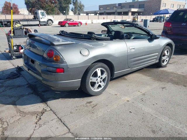 Продаж на аукціоні авто 2003 Mitsubishi Eclipse Spyder Gs, vin: 4A3AE45G13E078441, номер лоту: 43804510