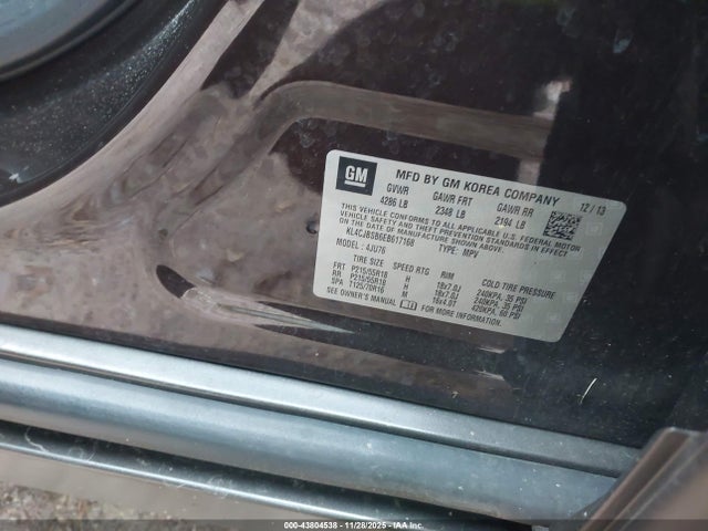 Aukcja sprzedaży 2014 Buick Encore Convenience, vin: KL4CJBSB6EB617168, numer aukcji: 43804538