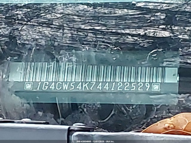 43804668 :رقم المزاد ، 1G4CW54K744122529 vin ، 2004 Buick Park Avenue مزاد بيع