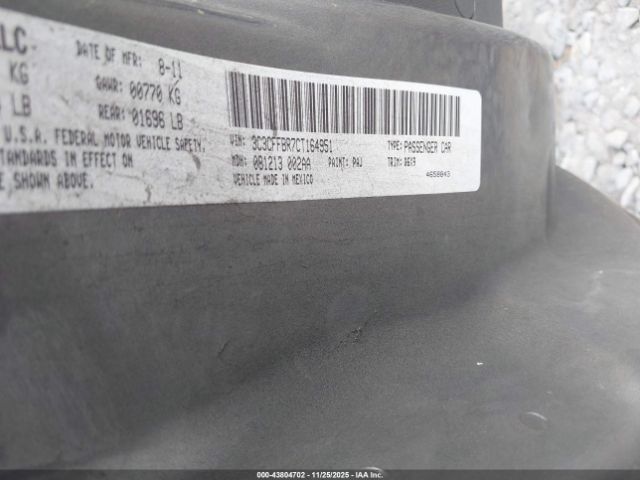 2012 FIAT 500 3C3CFFBR7CT164951 Photo 8