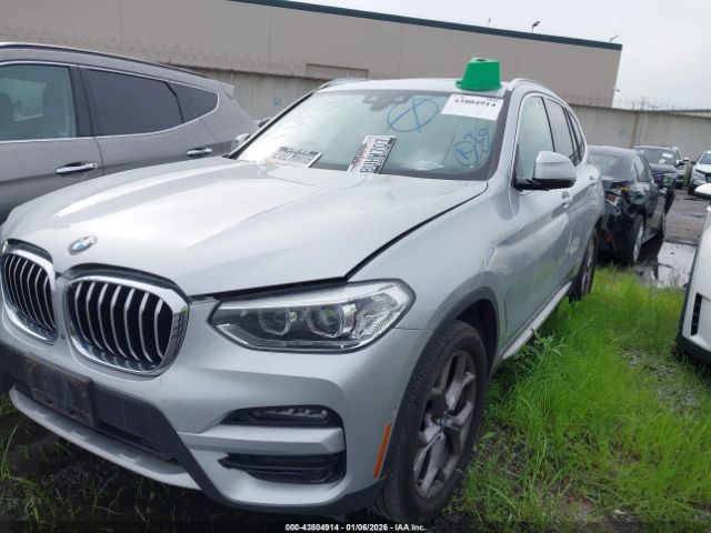 2021 BMW X3 5UXTY3C08M9F29038 Photo 1