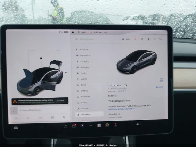 2020 TESLA MODEL 3 5YJ3E1EB5LF617026 Photo 6