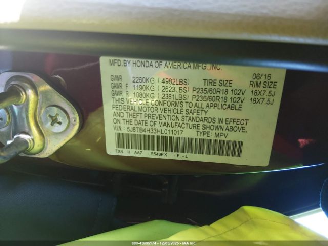 2017 ACURA RDX 5J8TB4H33HL011017 Photo 8