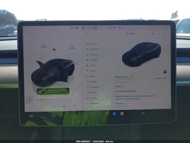 2023 TESLA MODEL Y 7SAYGDEE1PA025933 Photo 6