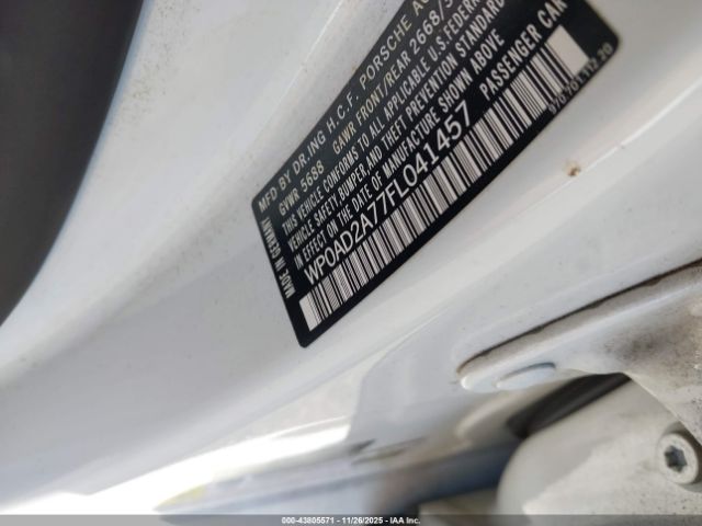 2015 PORSCHE PANAMERA E-HYBRID WP0AD2A77FL041457 Photo 8