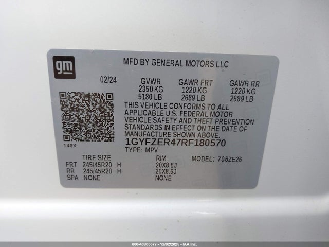 2024 CADILLAC XT4 1GYFZER47RF180570 Photo 8