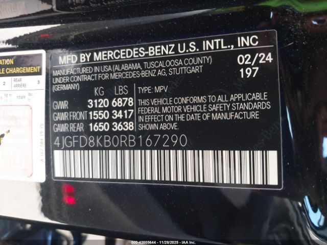 2024 MERCEDES-BENZ AMG GLE 63 COUPE 4JGFD8KB0RB167290 Photo 8