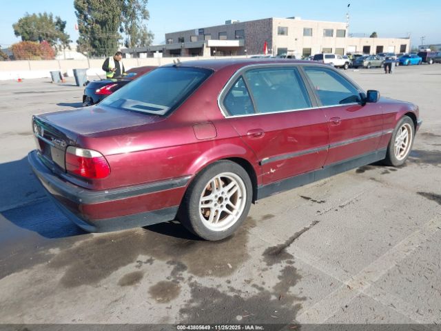 2000 BMW 740IL WBAGH8347YDP13452 Photo 3