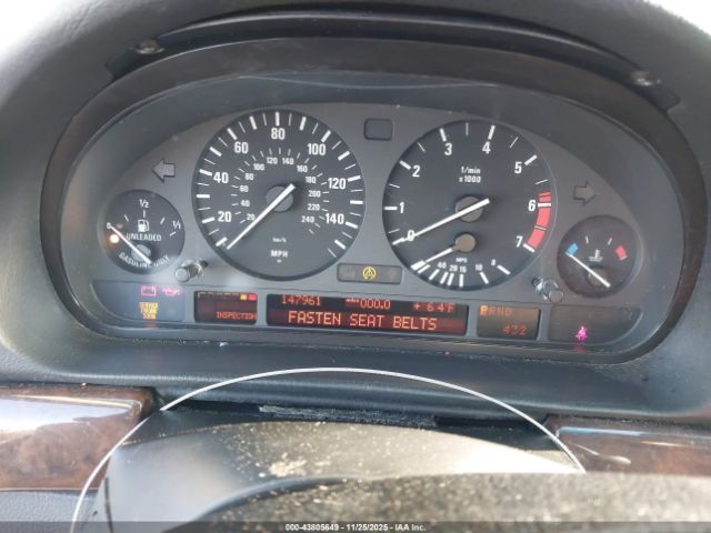 2000 BMW 740IL WBAGH8347YDP13452 Photo 6