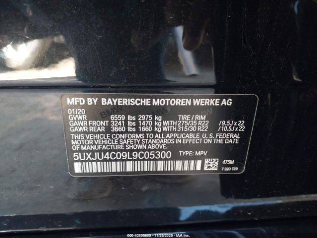 2020 BMW X5 5UXJU4C09L9C05300 Photo 8