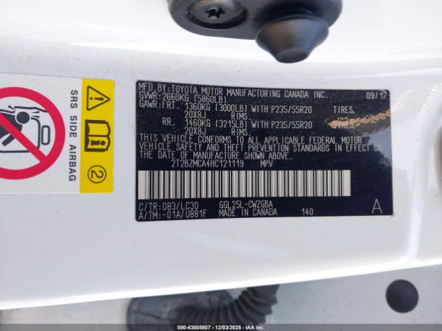 2017 LEXUS RX 350 2T2BZMCA4HC121119 Photo 8