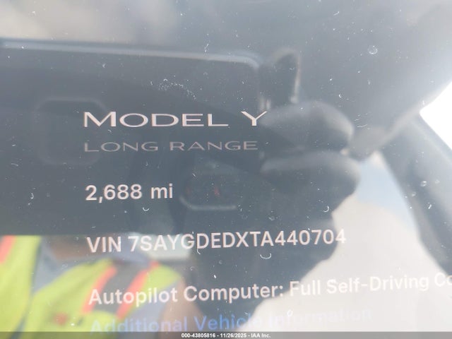 Tesla Model Y Rwd 2026 7SAYGDEDXTA440704 Image 15