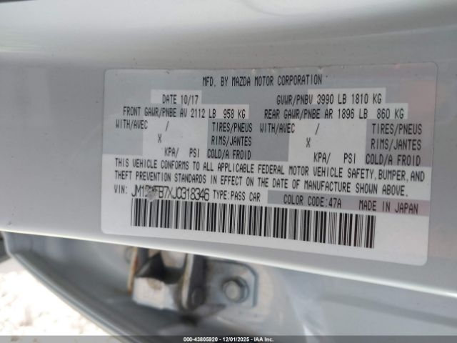 2018 MAZDA CX-3 JM1DKFB7XJ0318346 Photo 8