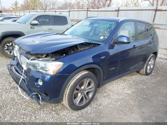 2016 BMW X3 5UXWX7C53G0S17461 Photo 1