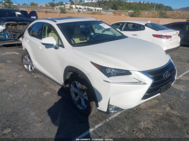2017 LEXUS NX 200T JTJYARBZ3H2052431