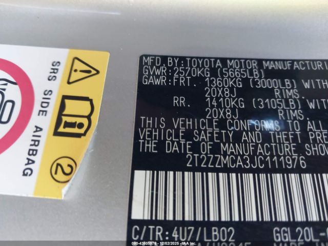 2018 LEXUS RX 350 2T2ZZMCA3JC111976 Photo 8