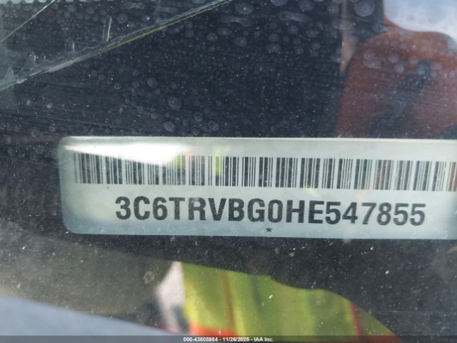 2017 RAM PROMASTER 1500 3C6TRVBG0HE547855 Photo 8