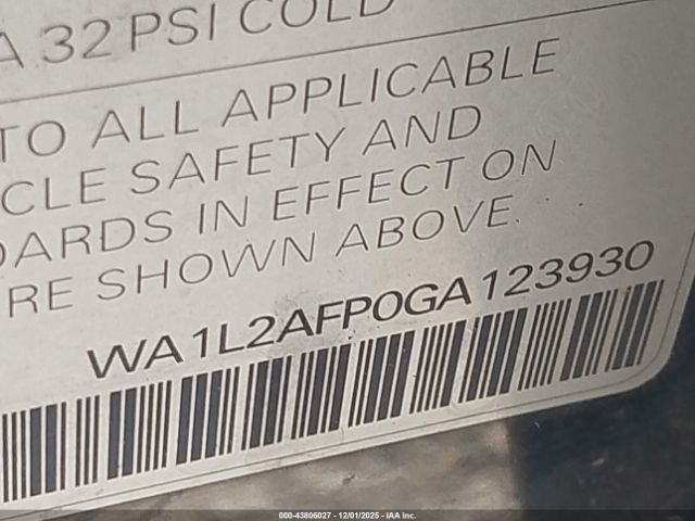 2016 AUDI Q5 WA1L2AFP0GA123930 Photo 8