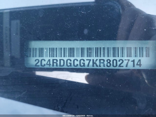Dodge Grand Caravan Sxt 2019 2C4RDGCG7KR802714 Image 9