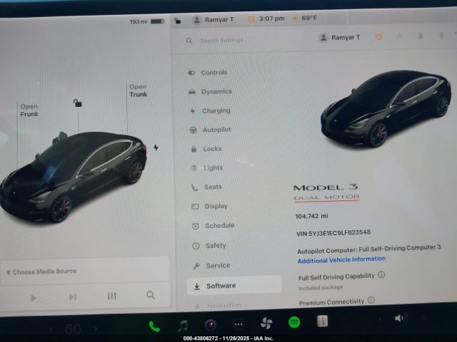 2020 TESLA MODEL 3 5YJ3E1EC9LF623548 Photo 6
