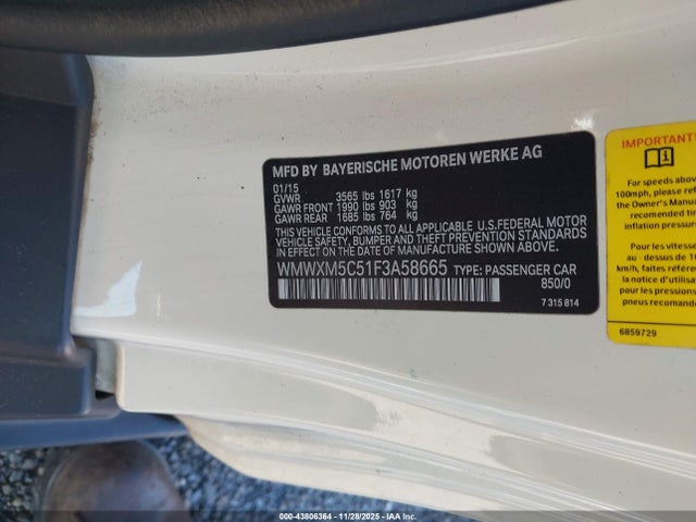 2015 MINI HARDTOP WMWXM5C51F3A58665 Photo 8