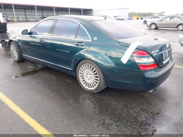 2007 MERCEDES-BENZ S 600 WDDNG76X87A082875 Photo 2