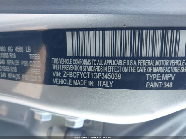 2016 FIAT 500X ZFBCFYCT1GP345039 Photo 8