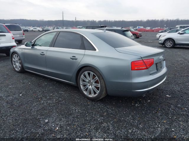 2013 AUDI A8 L WAURGAFD0DN005546 Photo 2