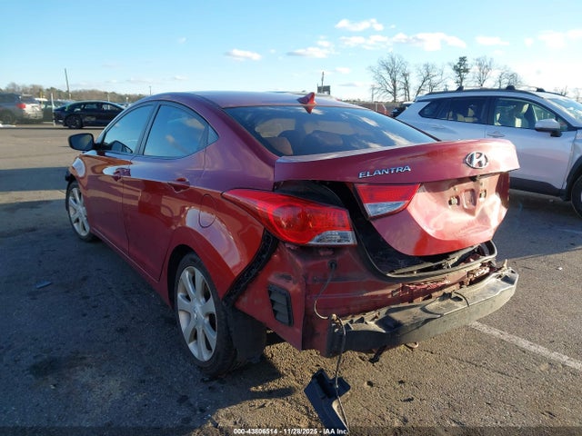 2012 Hyundai Elantra Limited (ulsan Plant) მანქანა იყიდება აუქციონზე, vin: KMHDH4AE6CU264151, აუქციონის ნომერი: 43806514