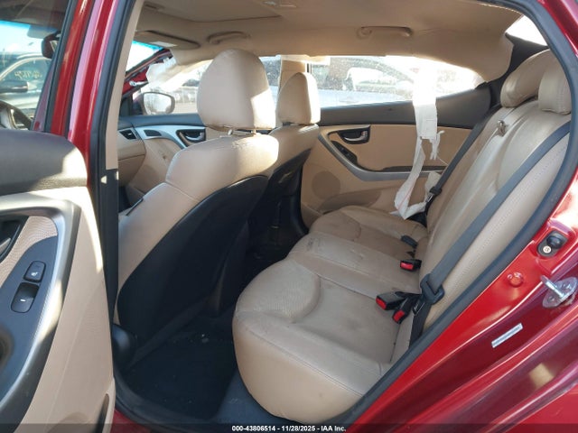 2012 Hyundai Elantra Limited (ulsan Plant) მანქანა იყიდება აუქციონზე, vin: KMHDH4AE6CU264151, აუქციონის ნომერი: 43806514
