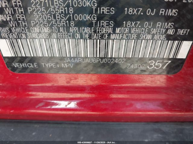 2023 MITSUBISHI OUTLANDER SPORT JA4ARUAU6PU002402 Photo 8