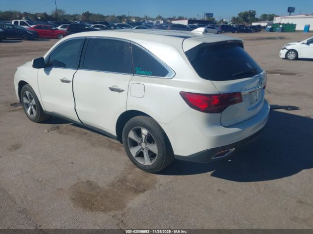 2016 ACURA MDX 5FRYD3H21GB003028 Photo 2