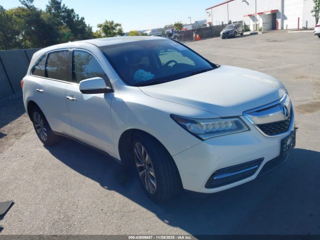 2016 ACURA MDX 5FRYD4H64GB049347