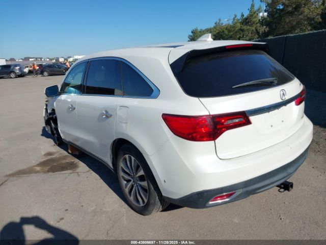 2016 ACURA MDX 5FRYD4H64GB049347 Photo 2