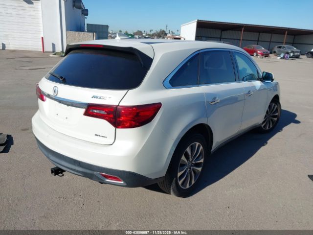 2016 ACURA MDX 5FRYD4H64GB049347 Photo 3