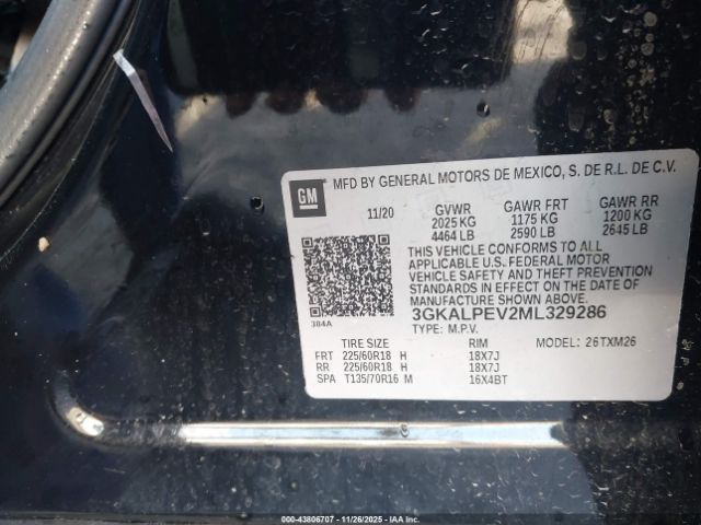 2021 GMC TERRAIN 3GKALPEV2ML329286 Photo 8