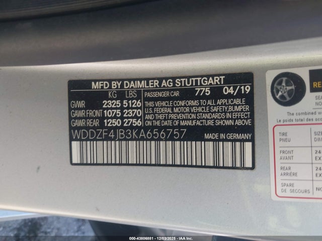 Mercedes-Benz E 300 2019 WDDZF4JB3KA656757 Image 9