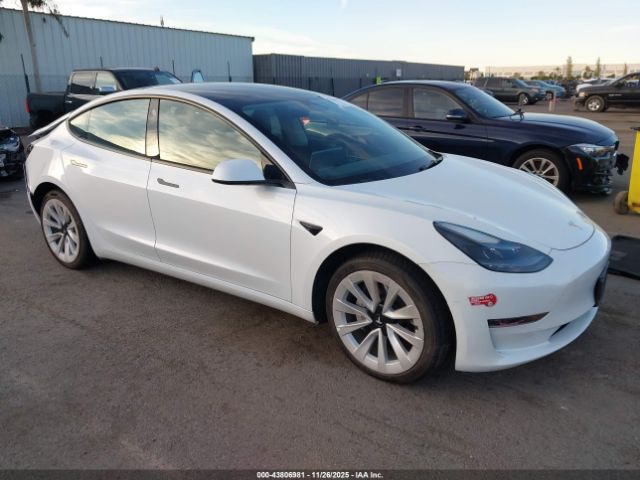 2022 TESLA MODEL 3 5YJ3E1EAXNF256970