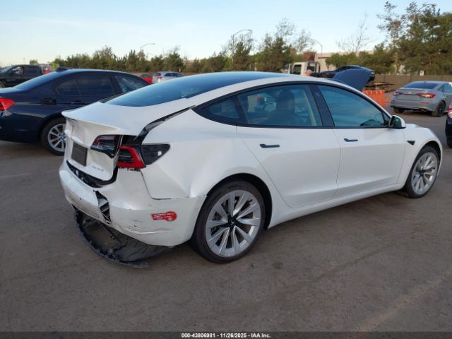 2022 TESLA MODEL 3 5YJ3E1EAXNF256970 Photo 3