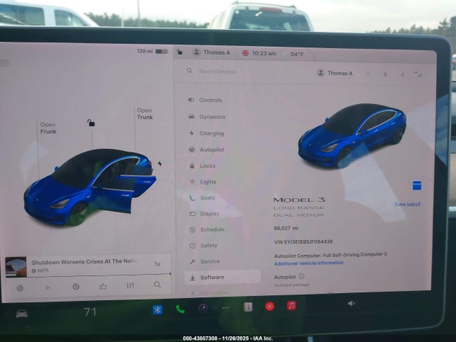 2018 TESLA MODEL 3 5YJ3E1EB5JF064438 Photo 6