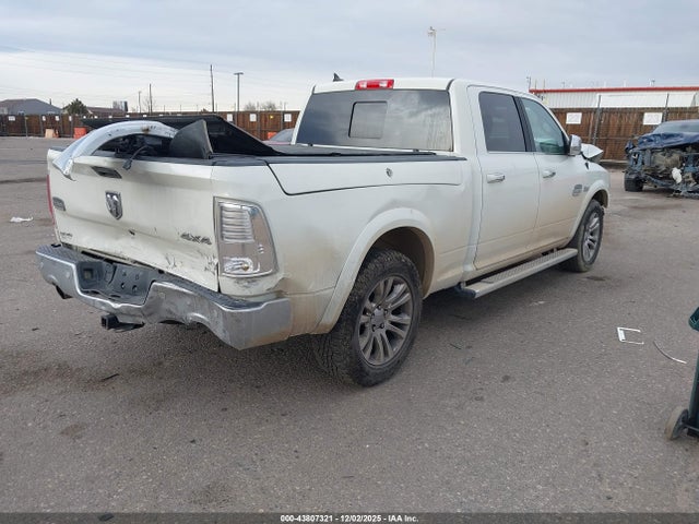 Продаж на аукціоні авто 2017 Ram 1500 Longhorn  4x4 6'4 Box, vin: 1C6RR7WT7HS706445, номер лоту: 43807321