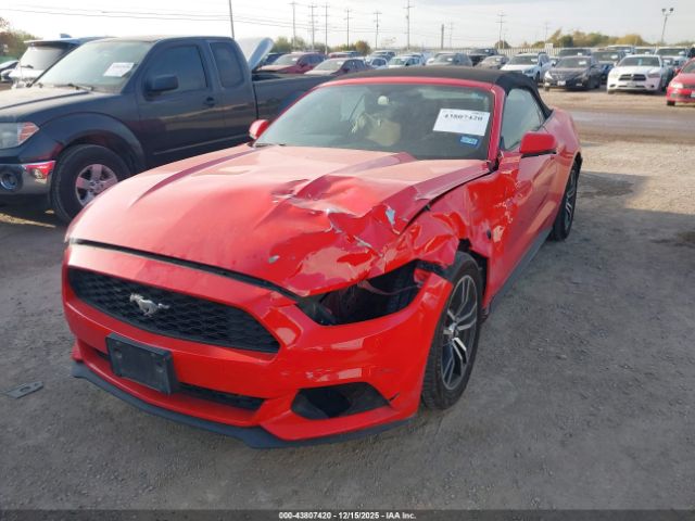 2016 FORD MUSTANG 1FATP8UHXG5257676 Photo 1