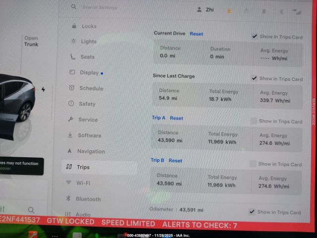 2022 TESLA MODEL Y 7SAYGDEE2NF441537 Photo 6