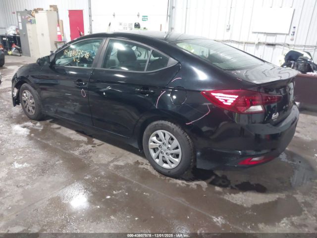 2019 HYUNDAI ELANTRA KMHD74LFXKU875727 Photo 2