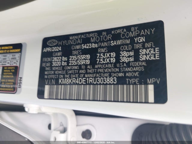 Hyundai Ioniq 5 Limited 2024 KM8KR4DE1RU303883 Image 9