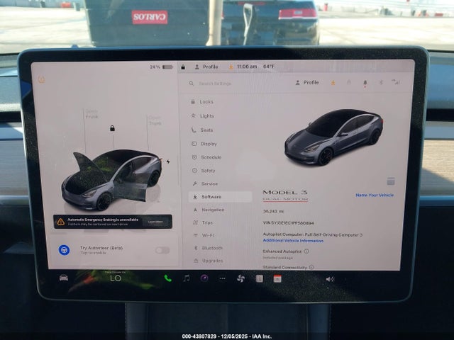 2023 TESLA MODEL 3 5YJ3E1EC1PF580894 Photo 6