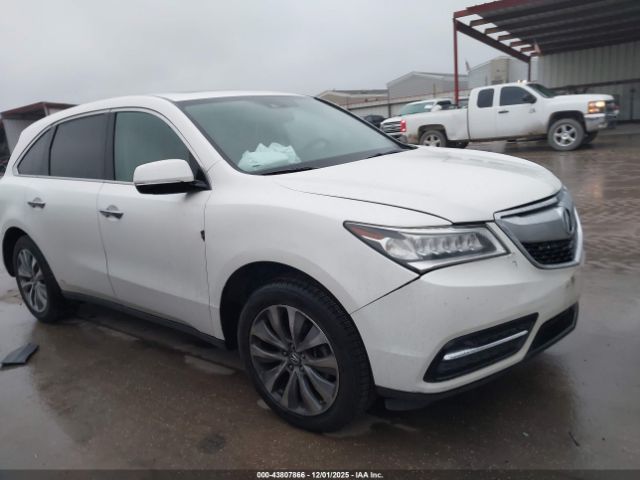 2014 ACURA MDX 5FRYD3H45EB003614