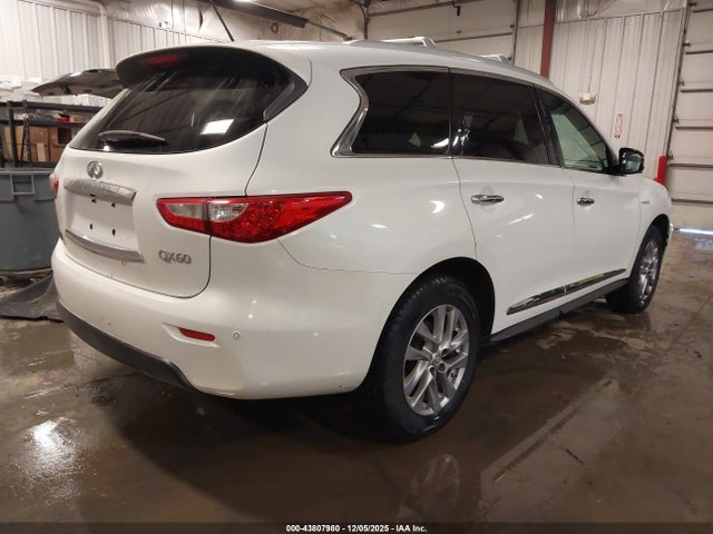 Продажа на аукционе авто 2014 Infiniti Qx60 Hybrid, vin: 5N1CL0MM8EC511975, номер лота: 43807980